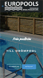 Mobile Screenshot of europools.se